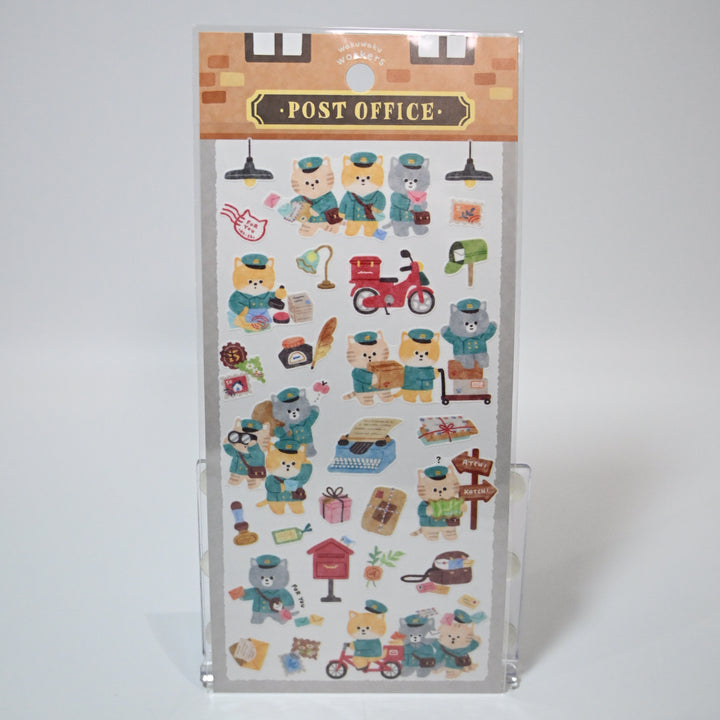 Wakuwaku Workers Post Office Sticker Sheet