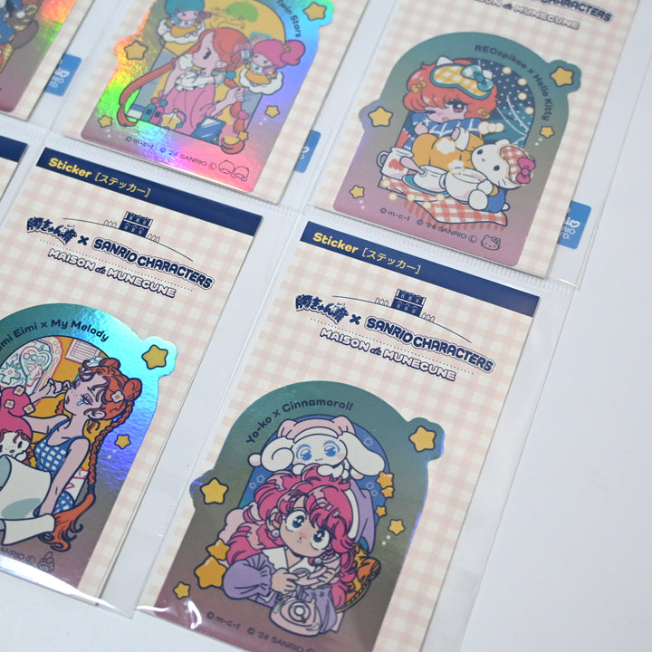 Maison x Sanrio Stickers 6 Variations