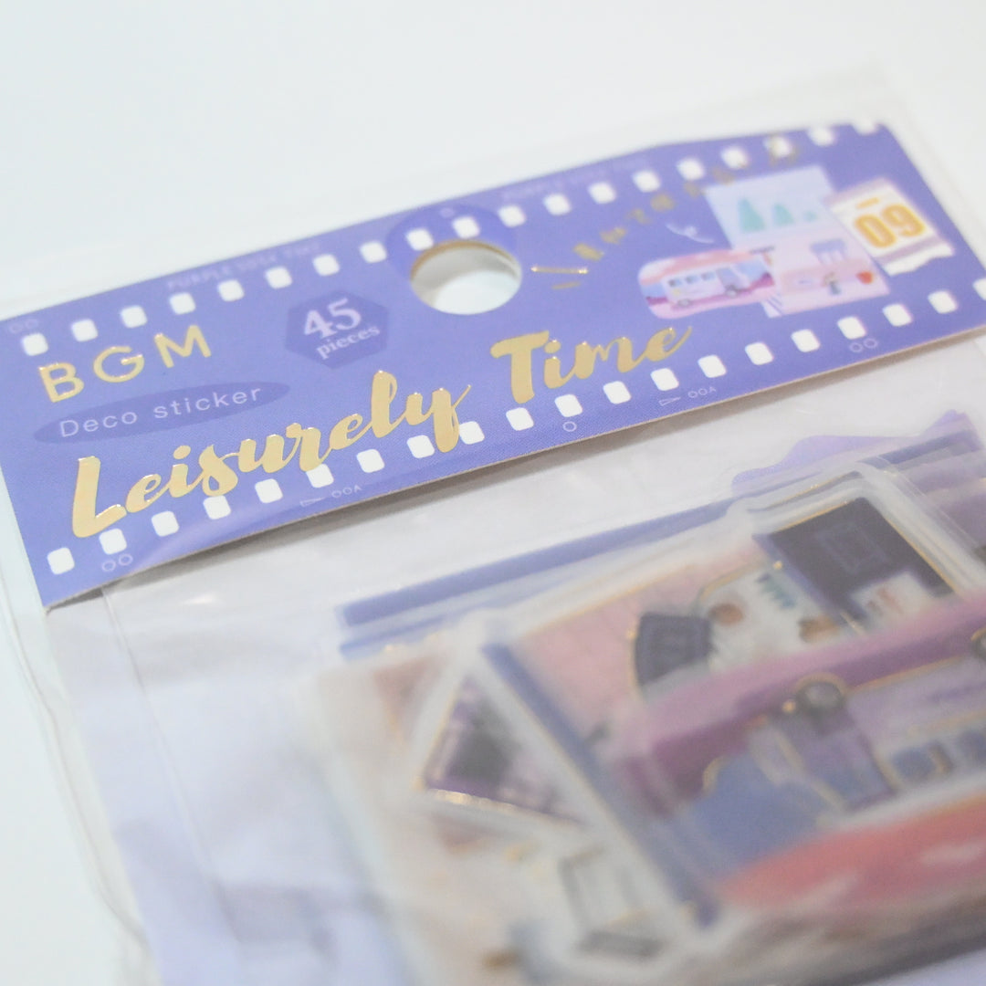 BGM Leisurely Time Flake Seal