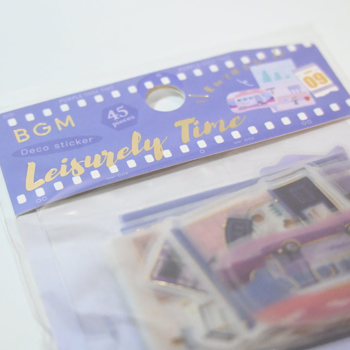 BGM Leisurely Time Flake Seal