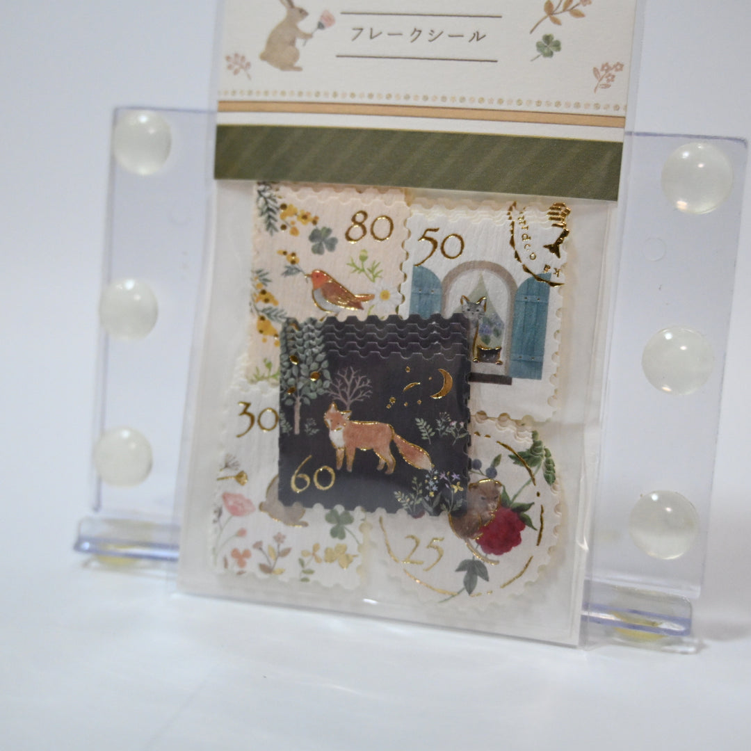Michikusa Animal Stamp Flake Seal