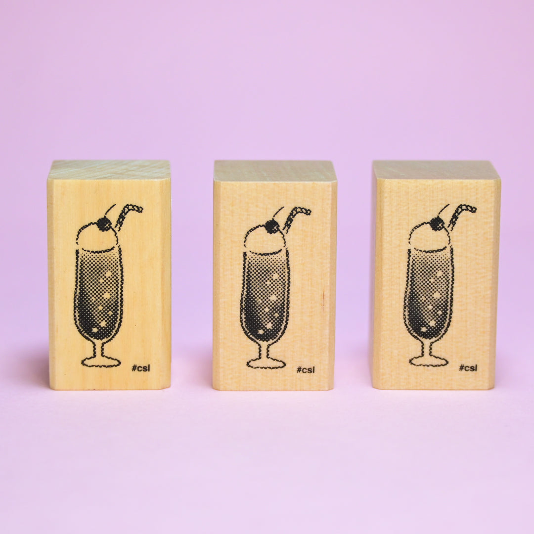 I ♥ STAMP Medium Stamp Cream Soda