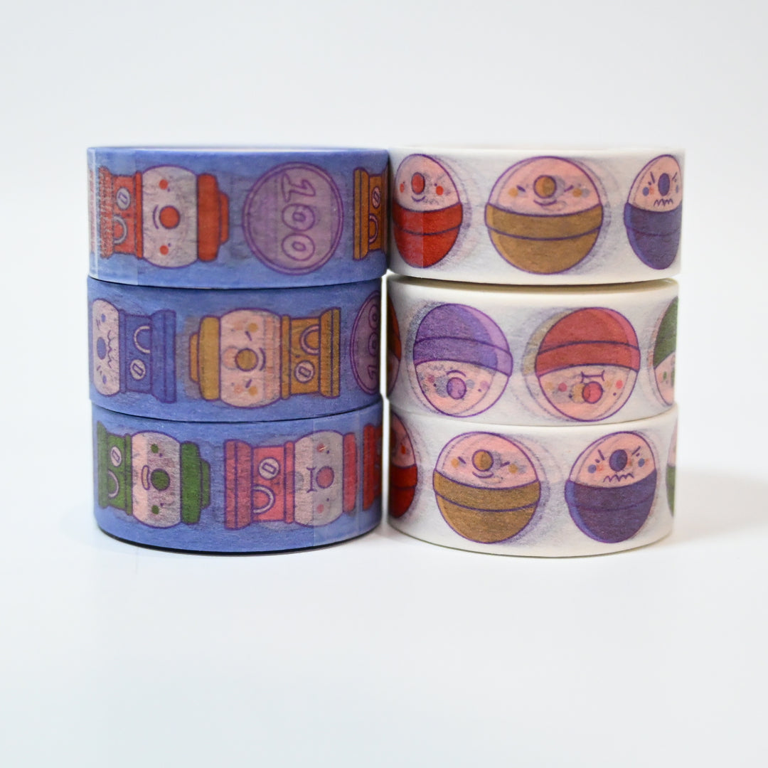 [Limited Stocks] Gachapon / Capsule Toy Washi Tape (Random)