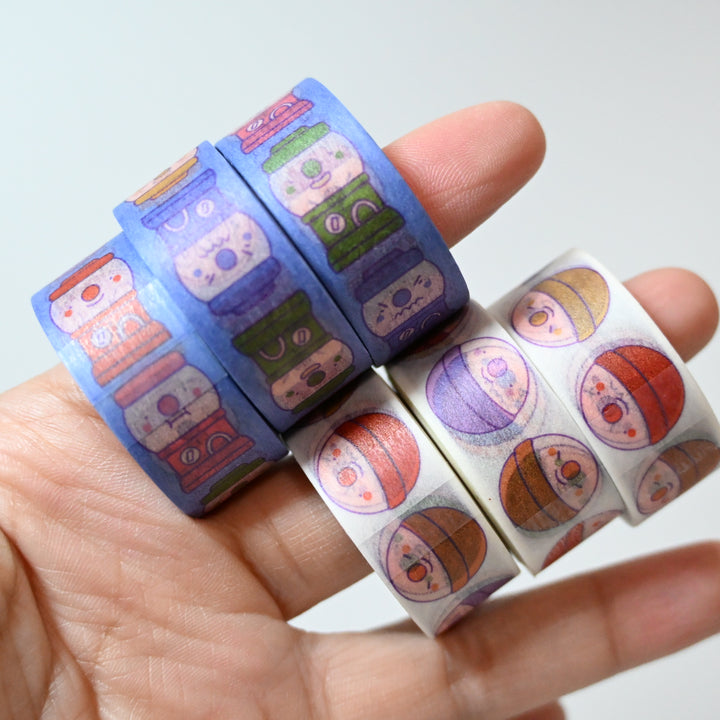 [Limited Stocks] Gachapon / Capsule Toy Washi Tape (Random)