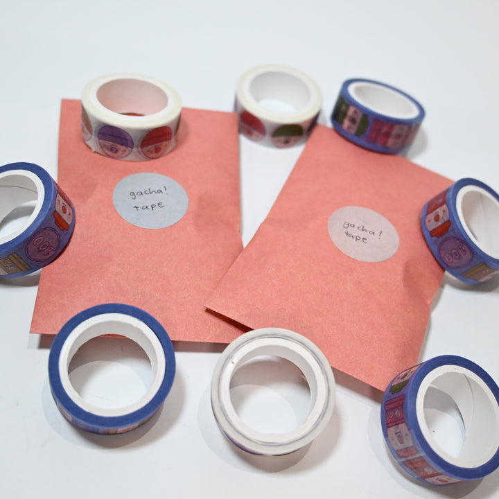 [Limited Stocks] Gachapon / Capsule Toy Washi Tape (Random)