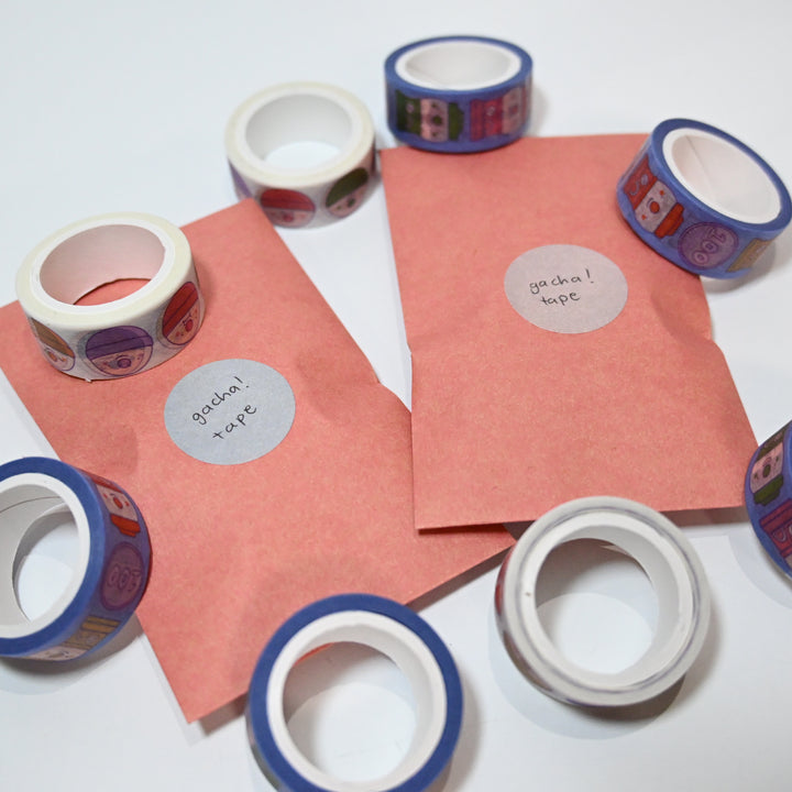 [Limited Stocks] Gachapon / Capsule Toy Washi Tape (Random)