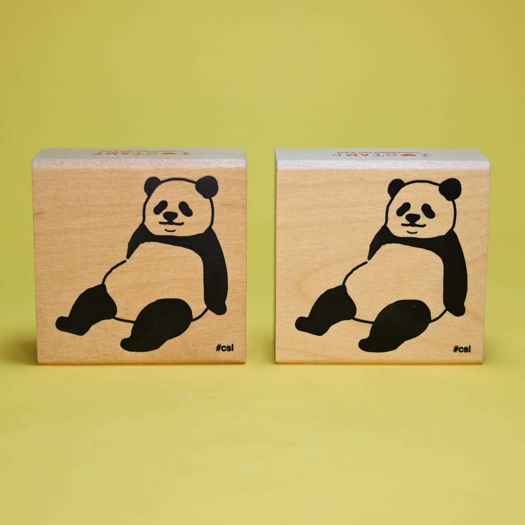 I ♥ STAMP Big Stamp Lazy Panda
