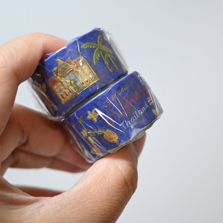 BGM World's Café Travelogue Thailand Masking Tape