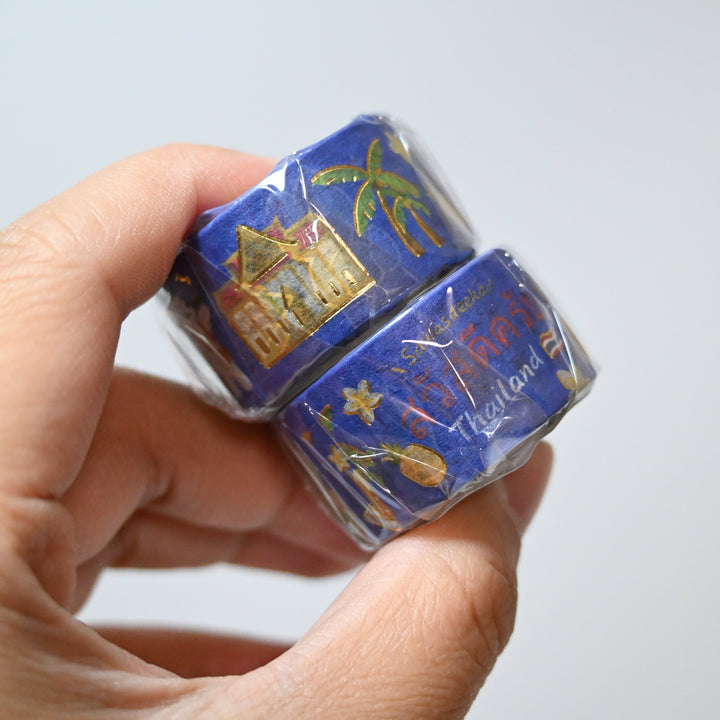 BGM World's Café Travelogue Thailand Masking Tape