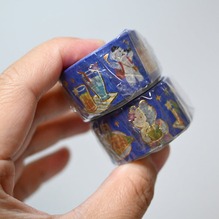 BGM World's Café Travelogue Thailand Masking Tape