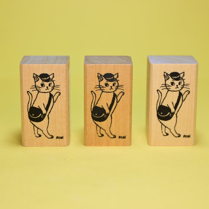 I ♥ STAMP Small Stamp Mail Cat
