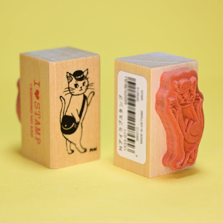 I ♥ STAMP Small Stamp Mail Cat