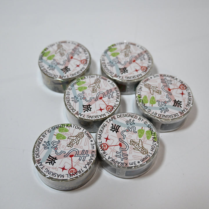Shinzi Katoh Kirapika Landscape Scenery Masking Tape