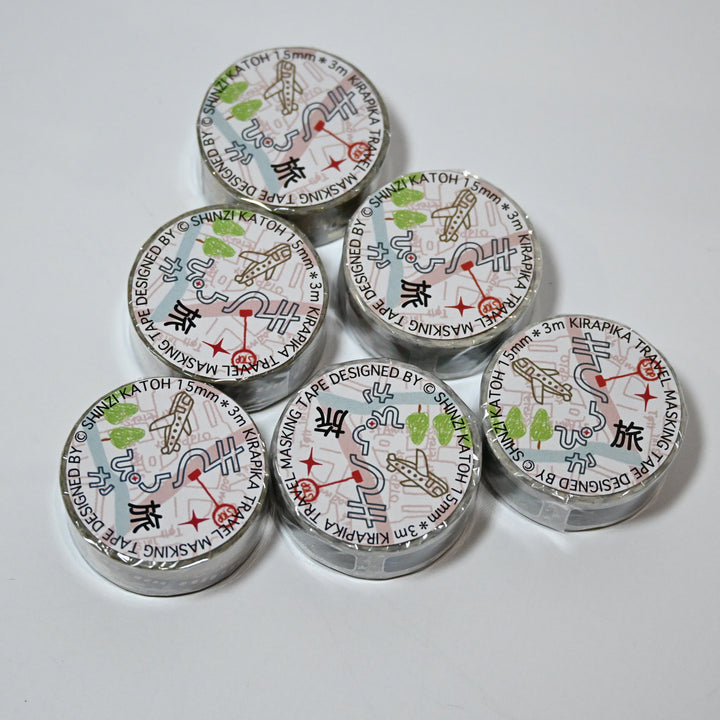 Shinzi Katoh Kirapika Travel Masking Tape