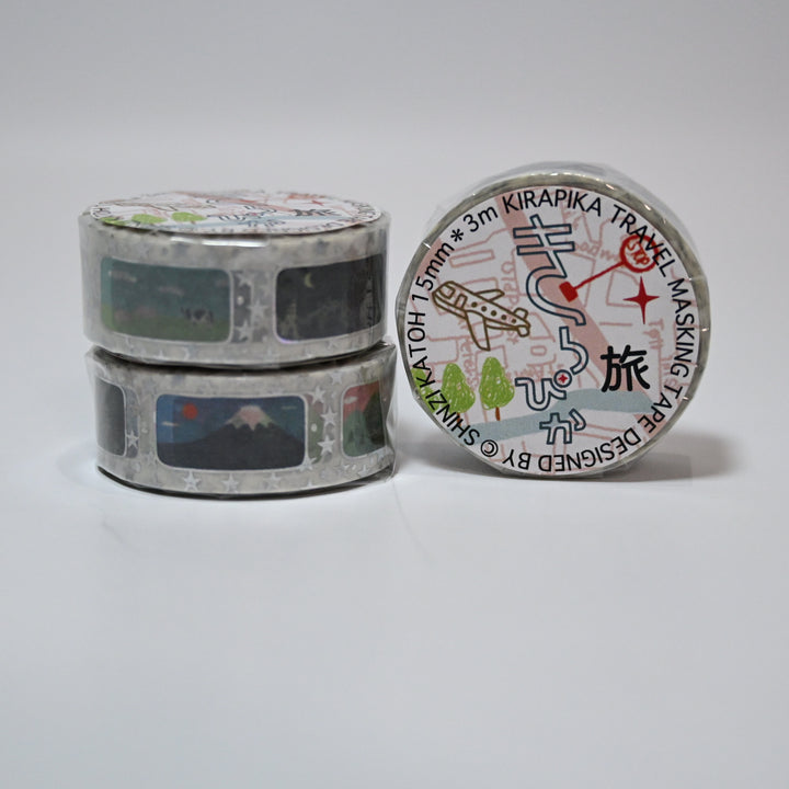 Shinzi Katoh Kirapika Landscape Scenery Masking Tape