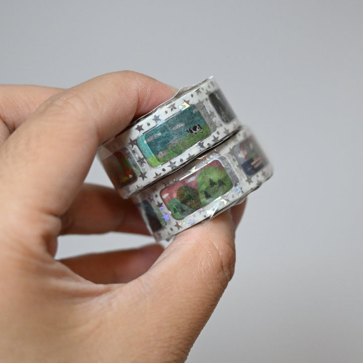 Shinzi Katoh Kirapika Landscape Scenery Masking Tape