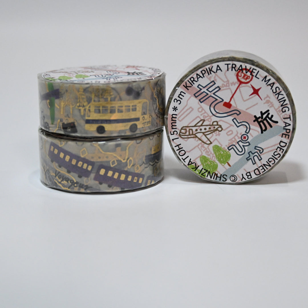 Shinzi Katoh Kirapika Travel Masking Tape