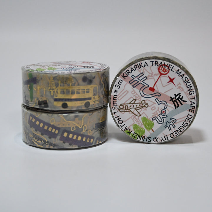 Shinzi Katoh Kirapika Travel Masking Tape