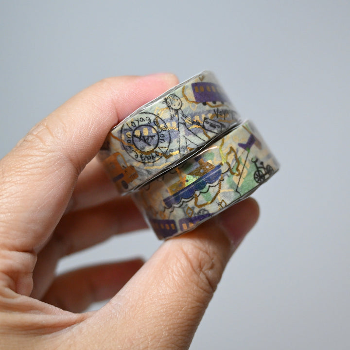 Shinzi Katoh Kirapika Travel Masking Tape