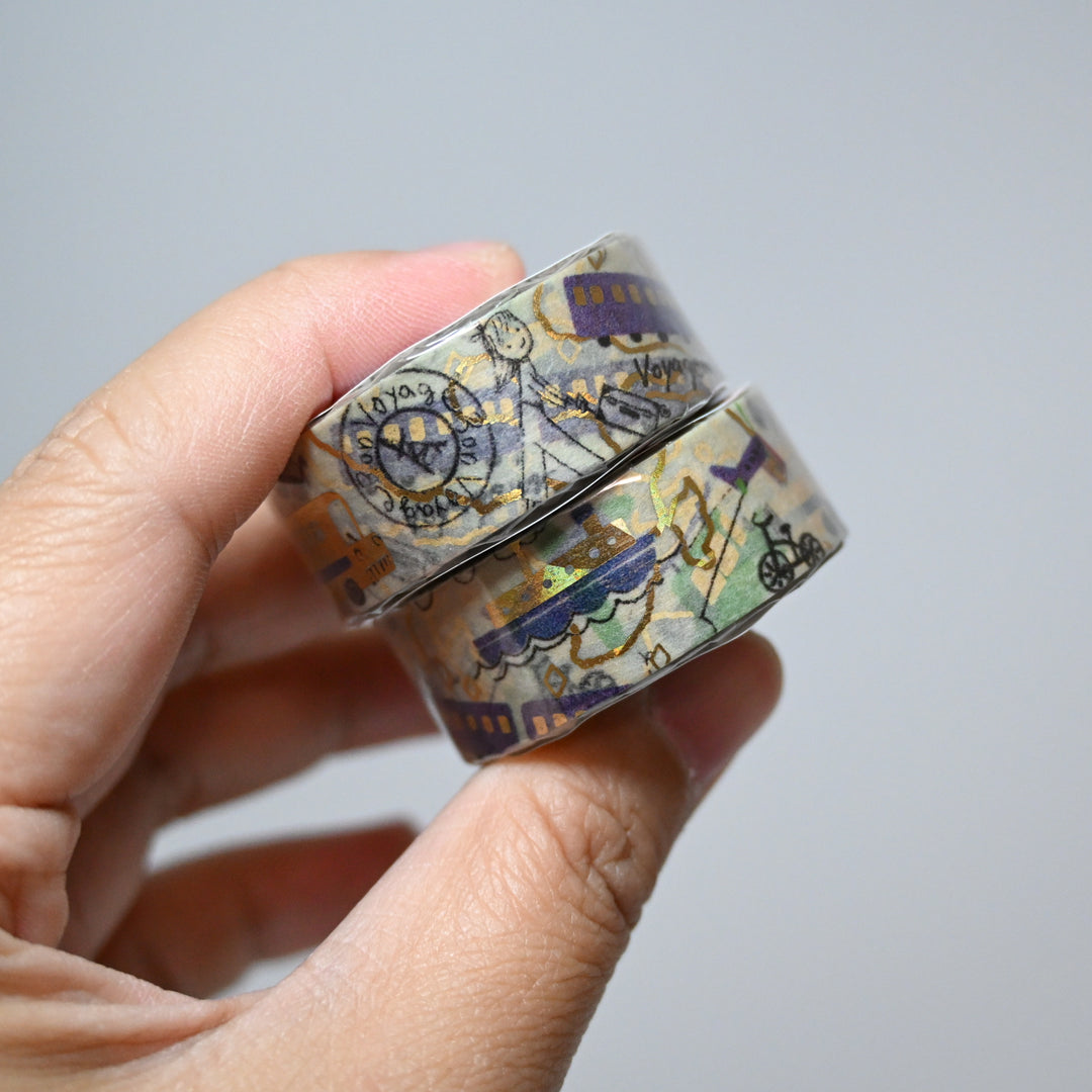 Shinzi Katoh Kirapika Travel Masking Tape