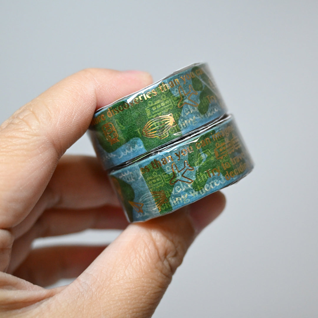 Shinzi Katoh Kirapika Transportation Travel Masking Tape