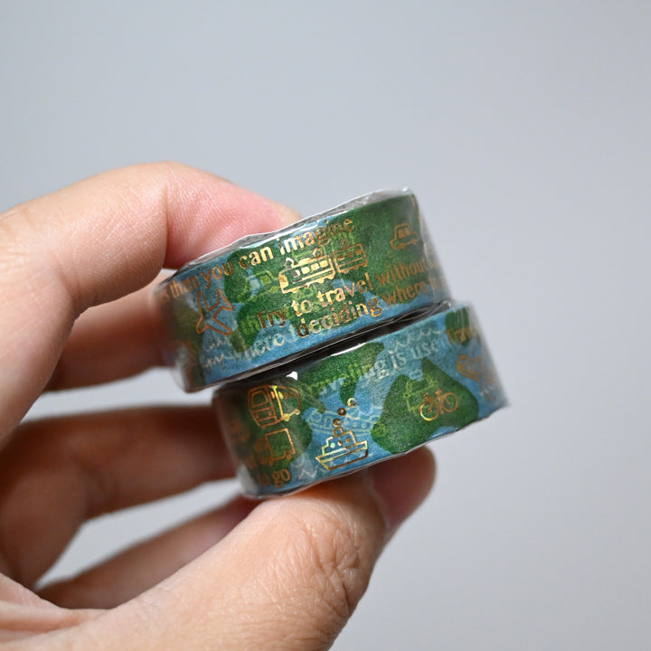 Shinzi Katoh Kirapika Transportation Travel Masking Tape