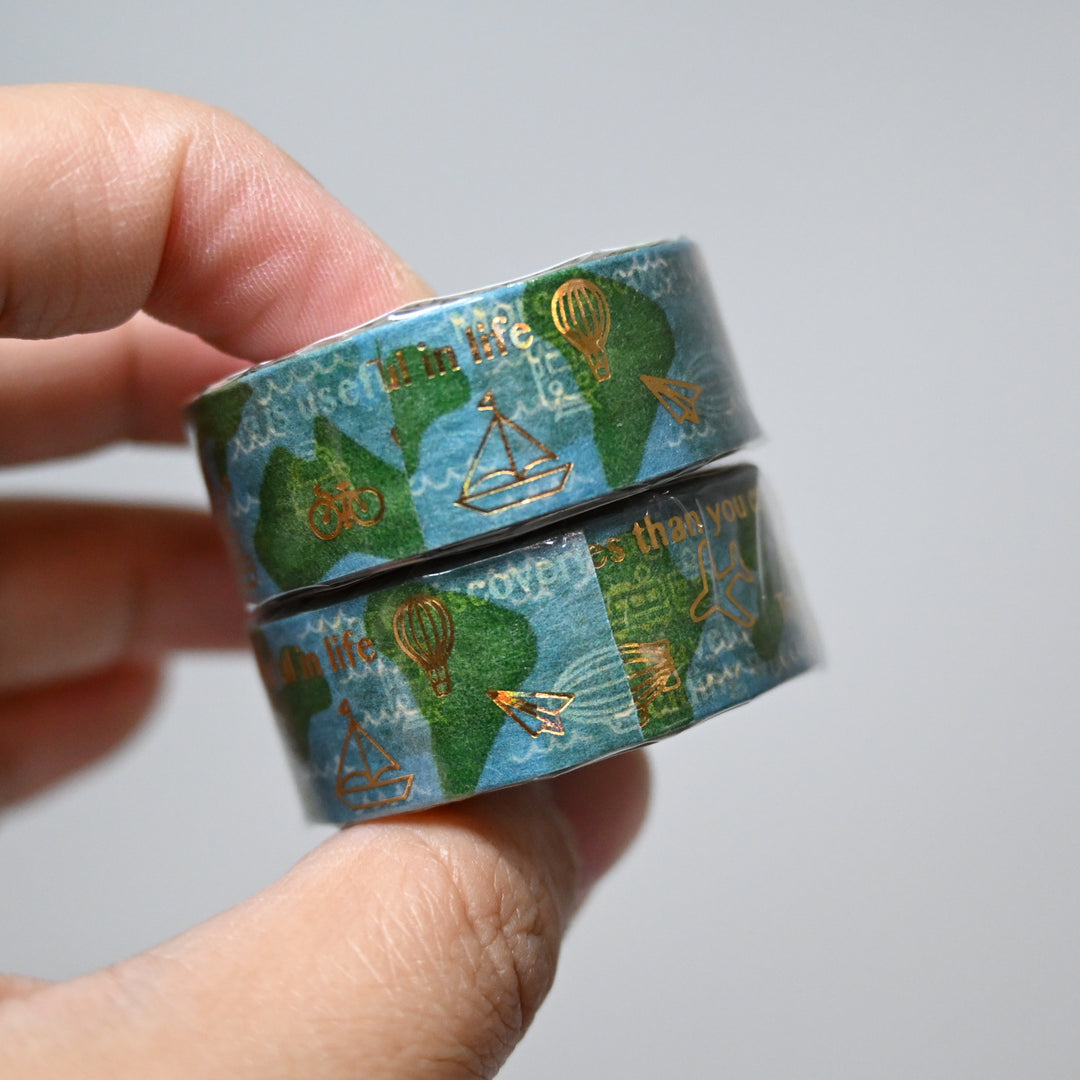 Shinzi Katoh Kirapika Transportation Travel Masking Tape