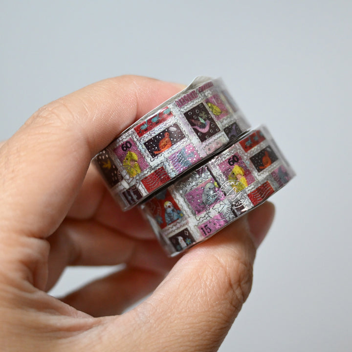 Shinzi Katoh Kirapika Postal Stamp Design Masking Tape