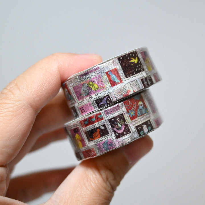 Shinzi Katoh Kirapika Postal Stamp Design Masking Tape
