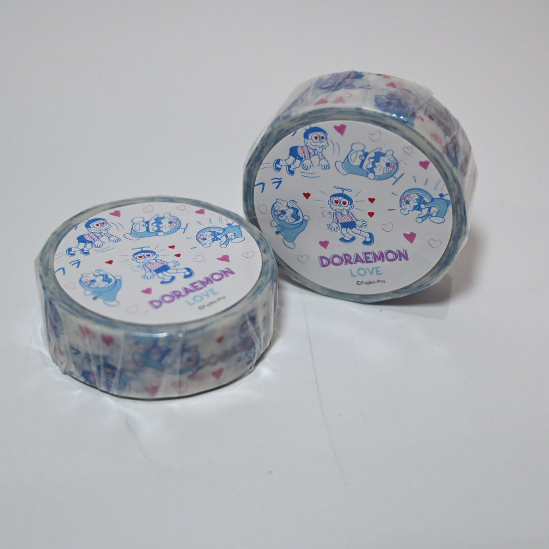 Green Flash Doraemon Love Masking Tape