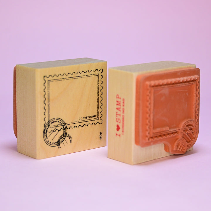 I ♥ STAMP Big Stamp Airmail Stamp