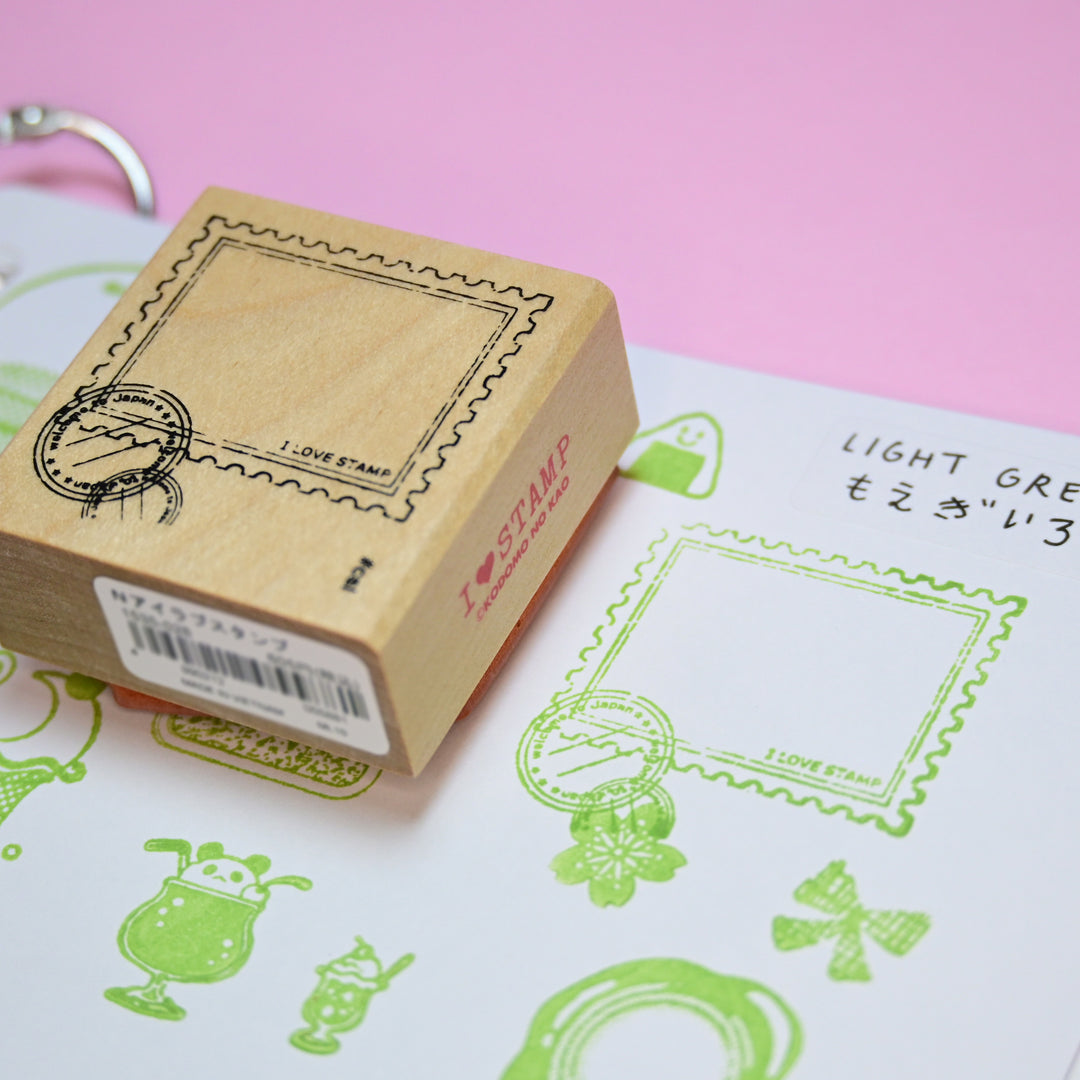 I ♥ STAMP Big Stamp Airmail Stamp
