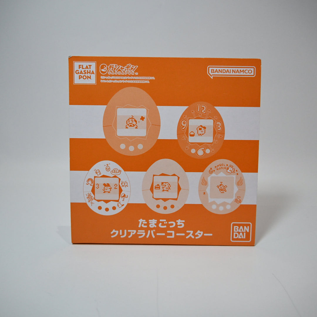 Tamagotchi Mini Foldable Box + Clear Rubber Coaster