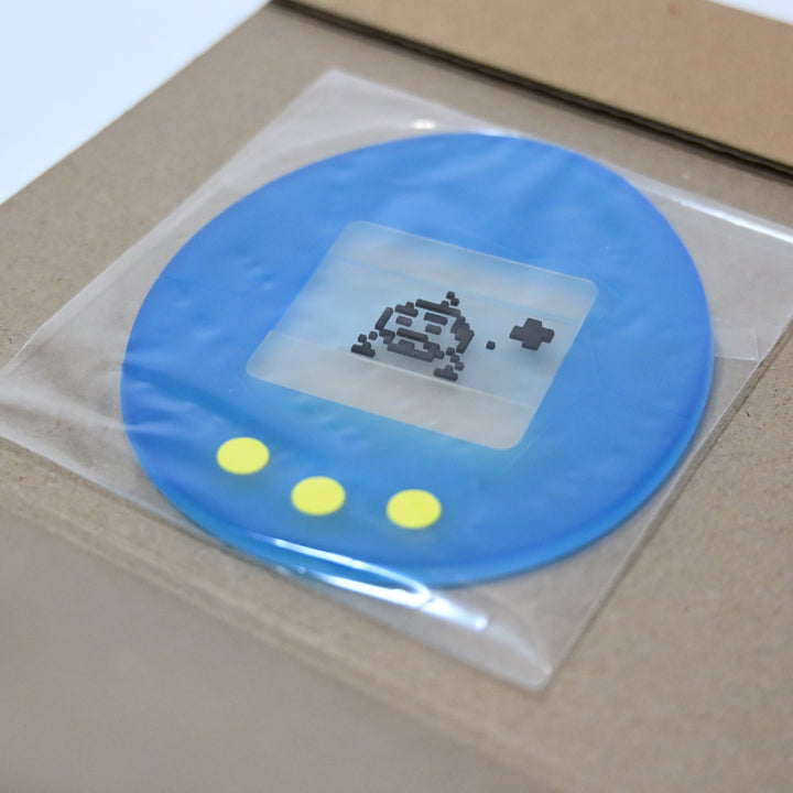 Tamagotchi Mini Foldable Box + Clear Rubber Coaster
