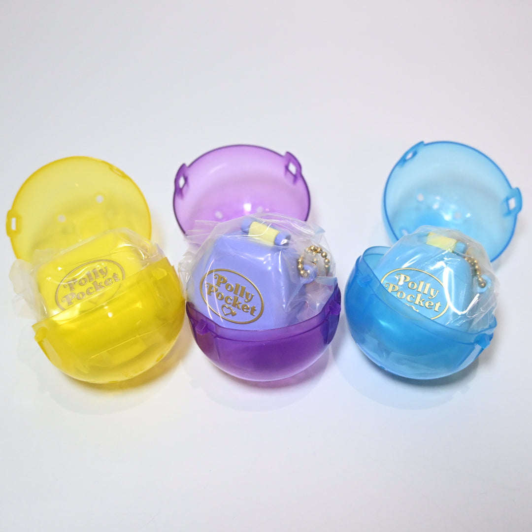 Gachapon Polly Pocket Miniature Keychain Set (3 pcs)