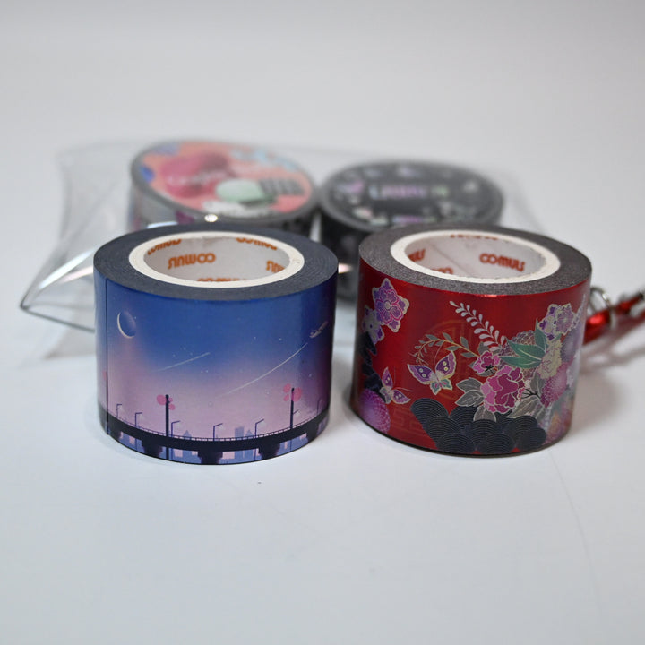 [Pre-loved] Hologram Tape Set with Pouch (4 pcs)