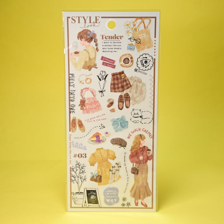 MINDWAVE Style Look #3 Sticker Sheet