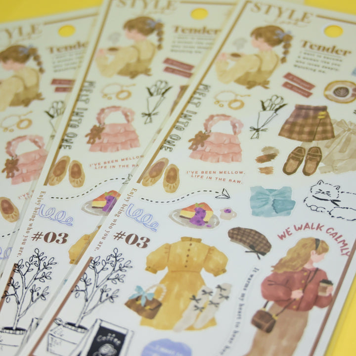 MINDWAVE Style Look #3 Sticker Sheet