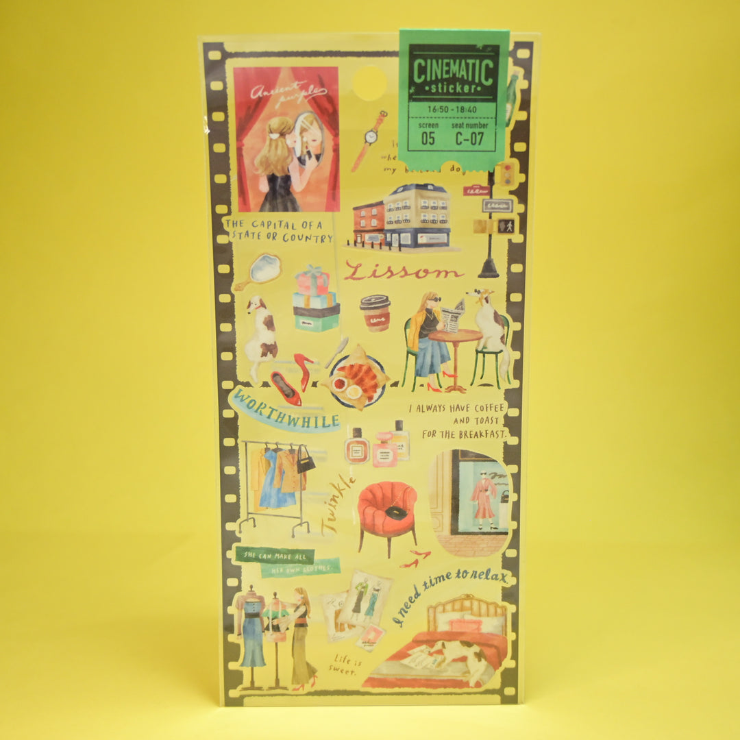 MINDWAVE Cinematic Sticker Sheet