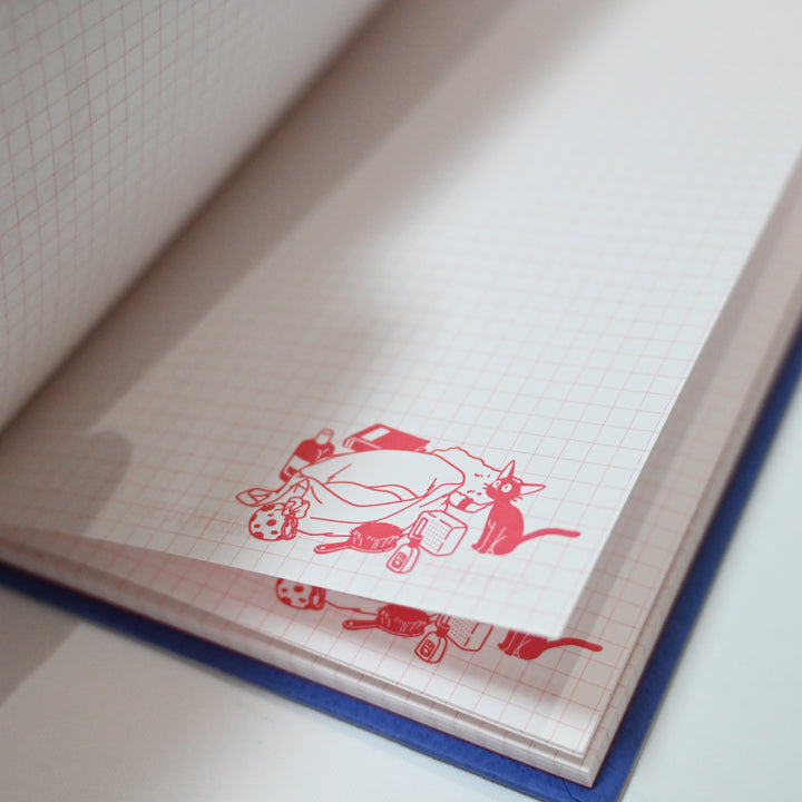 [Ghibli Park Limited] Kiki's Delivery Service long sketch book (grid)