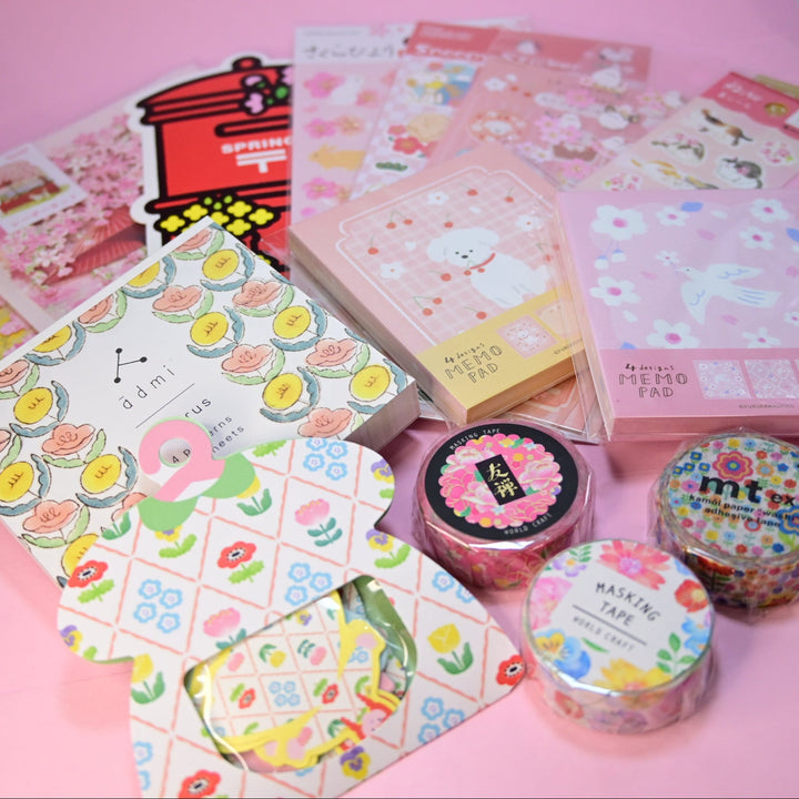 [LUCKY BOX] Rainbowholic Sakura Stationery Box Set