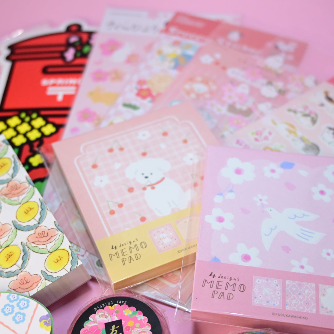 [LUCKY BOX] Rainbowholic Sakura Stationery Box Set