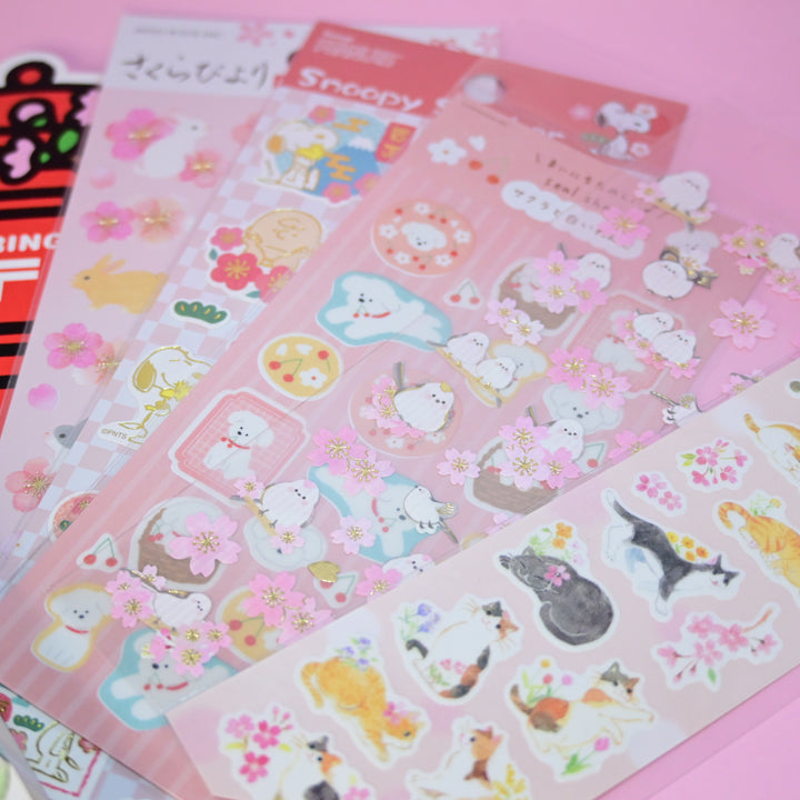 [LUCKY BOX] Rainbowholic Sakura Stationery Box Set