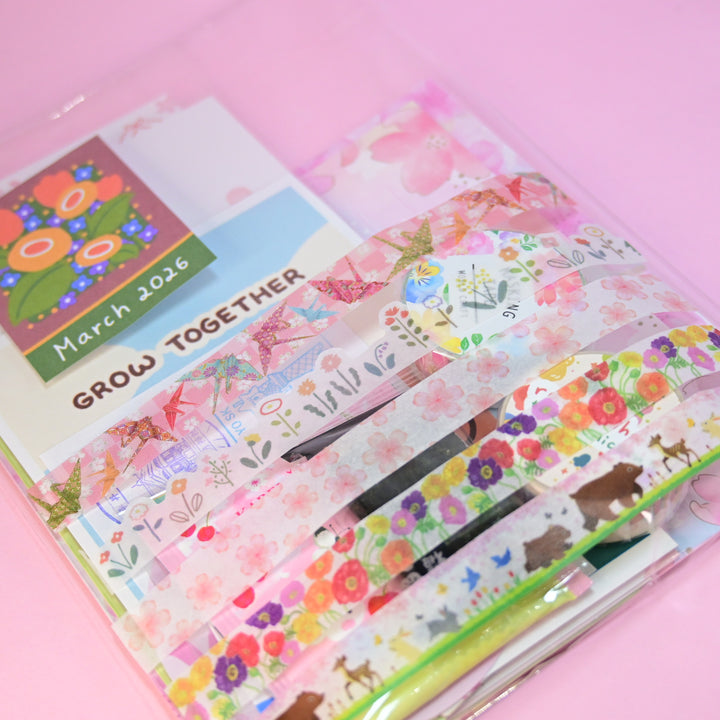 March 2026 Patreon Rewards Rainbow Tier (Spring Flowers Theme)