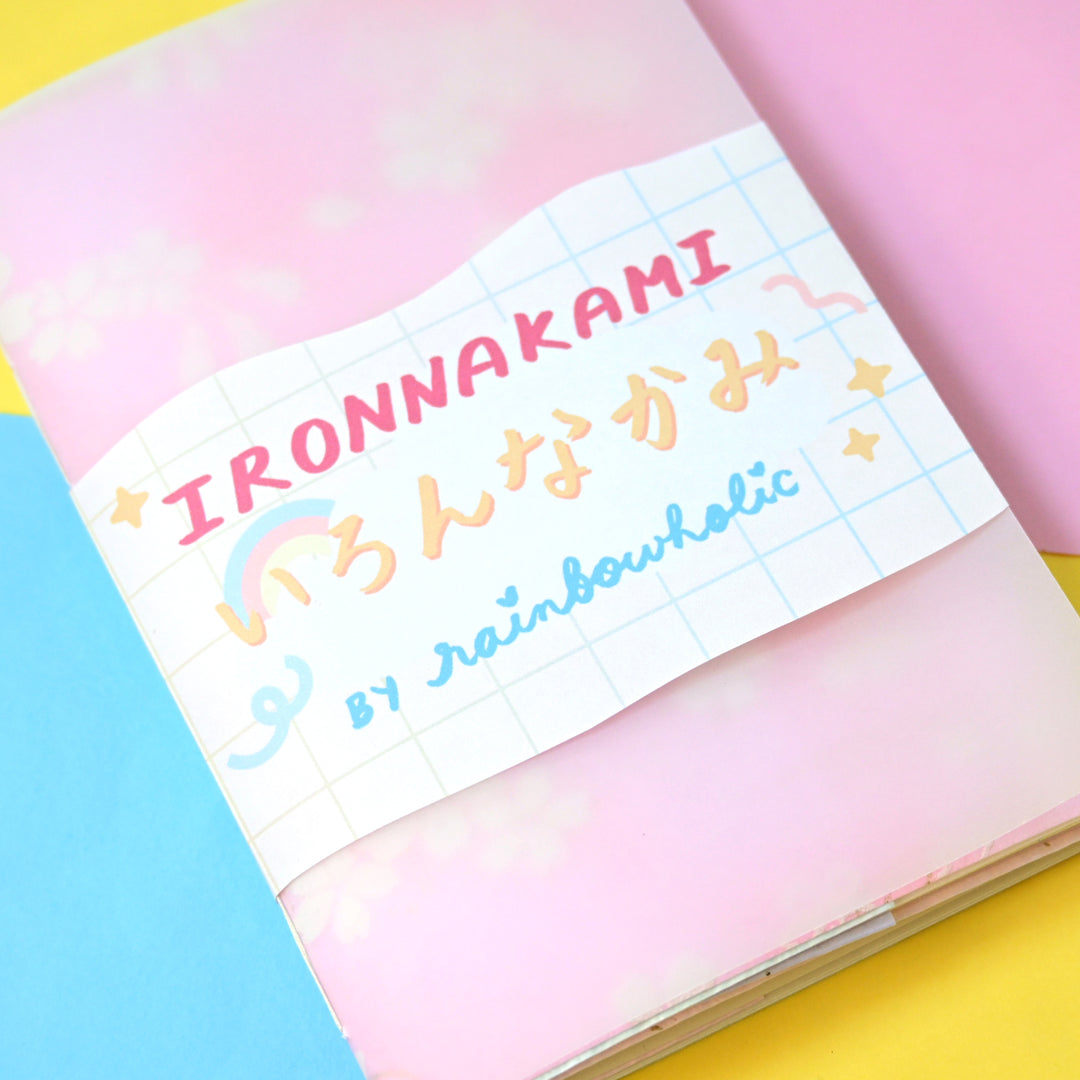 [Pre-order] Rainbowholic Original IRONNAKAMI Handmade Book A6 (Sakura Collection)