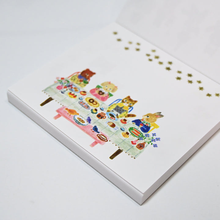 Aiko Fukawa Little fluffy friends Memo Block
