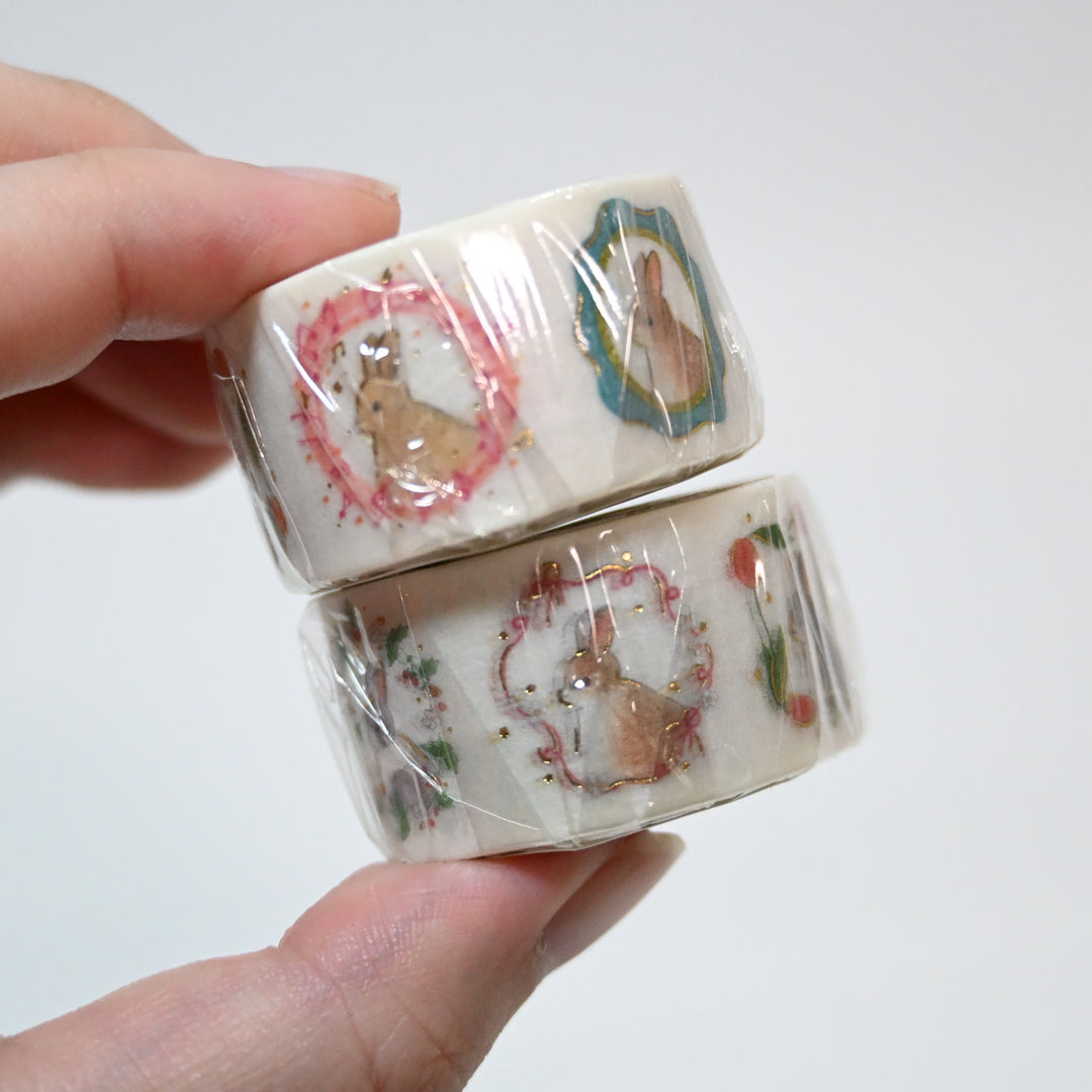 BGM Rabbit Bunny Frame Masking Tape