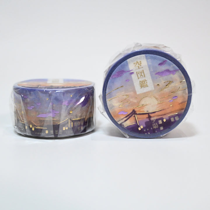BGM Sunset Skyline Masking Tape
