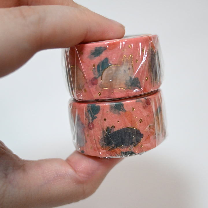 BGM Rabbit Bunny Carrots Masking Tape