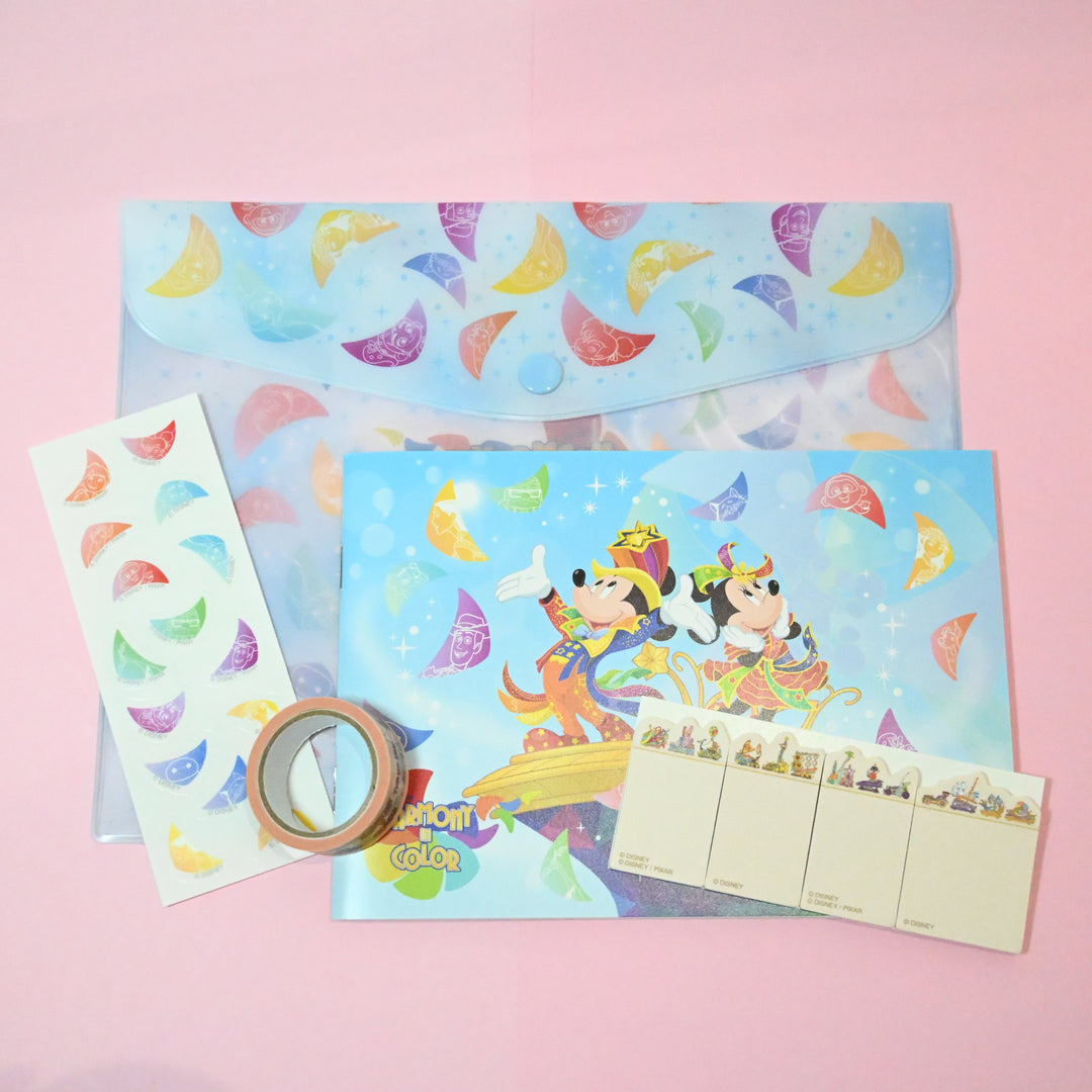 Tokyo Disney Land Memory in Color Stationery Set (5 pcs.)